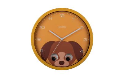 KARLSSON Kinder Wanduhr Hund
