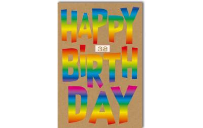 B+C Geburtstagskarte