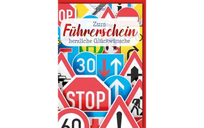B+C Grusskarte Führerschein