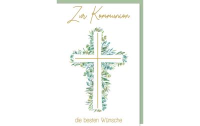 B+C Grusskarte Kommunion