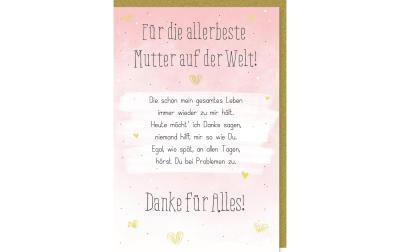 B+C Grusskarte Muttertag