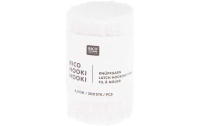 Rico Hooki Hooki Knüpfgarn, weiss