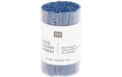 Rico Hooki Hooki Knüpfgarn, ozeanblau