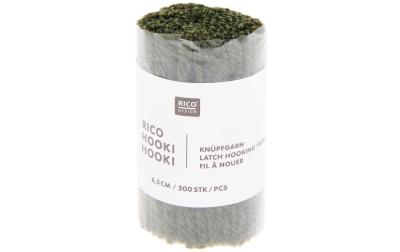 Rico Hooki Hooki Knüpfgarn, oliv