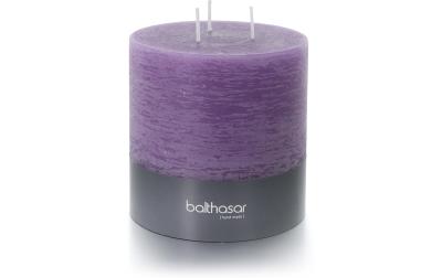 balthasar Zylinderkerze Rustico Flieder