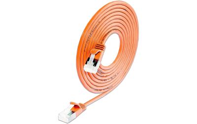Slim Wirewin Patchkabel: U/FTP, 1.0m,orange