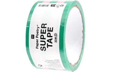 Rico Paketklebeband Rosa / Grün