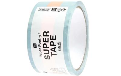 Rico Paketklebeband Hellblau / Neonorange