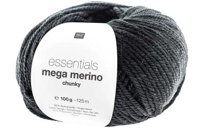 Rico Essentials Mega Wool chunky schwarz
