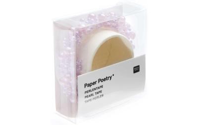 Rico Washi Tape Perlen, rosé