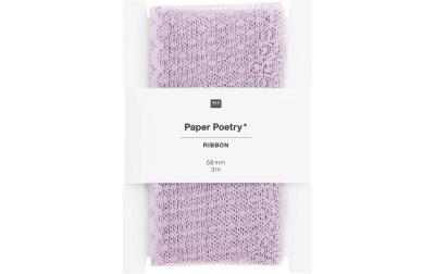 Rico Spitzenband Pünktchen, flieder