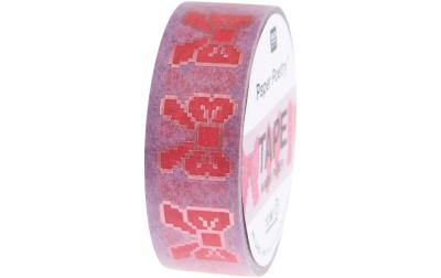 Rico Washi Tape Schleifen, rosa, flieder