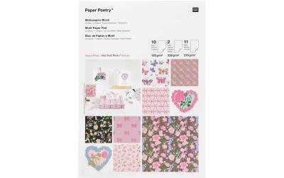 Rico Motivpapierblock La Vie En Rose