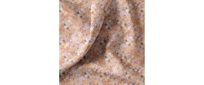 Stoff Doaby rosa / camel