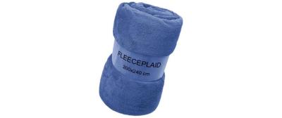 Flair Fleecedecke Coral 200x240 Stahlblau