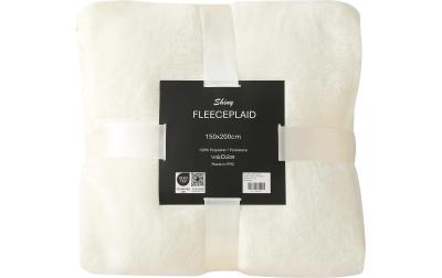 Flair Flanelldecke Shiny 150x200 Weiss