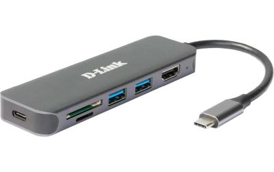 D-Link DUB-2327: 6-In-1 USB-C Hub