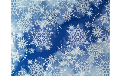 Dameco Fensterbild Schneeflocken, 2 Sticker