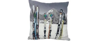 Dameco Kissen Ski, 40x40 cm