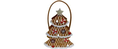 Dameco Tasche Tannenbaum aus Filz