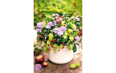 ABC Glückwunschkarte Blumenstrauss
