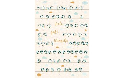 ABC Glückwunschkarte Geburt