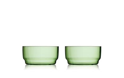Lyngby Glaschale Torino 12 cm 2 Stk. Green