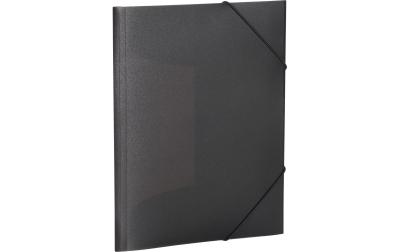 Herma Sammelmappe A4 Transluzent schwarz