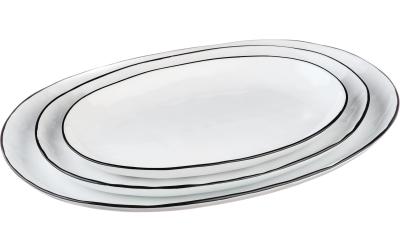Björn Servierplatte PURE, schneeweiss