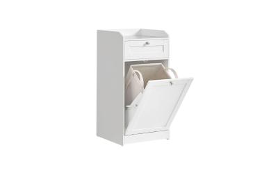 Vasagle Badezimmerschrank mit Wäschekorb