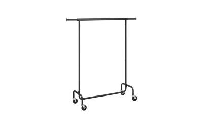 Songmics Kleiderständer Schwarz, Metall