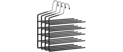 Songmics Kleiderbügel Mehrfach, 4er Set