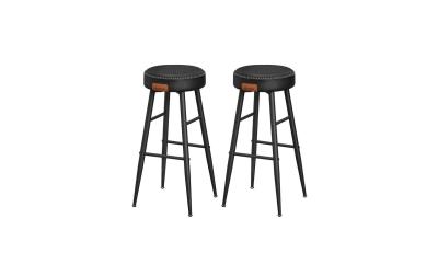 Vasagle Barhocker, 2er Set, Sitzhöhe 75cm