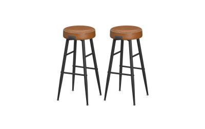 Vasagle Barhocker, 2er Set, Sitzhöhe 75cm