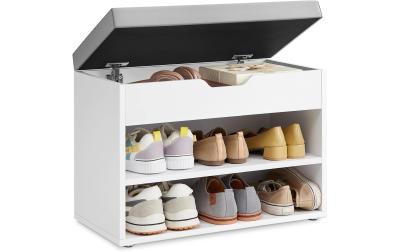 Vasagle Schuhschrank mit Polster, Holz