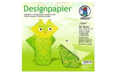 URSUS Faltblätter Origami Jade