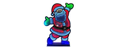 Dameco LED Figur Santa Infinity Effekt 60cm