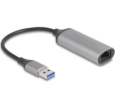 Delock USB3.2 Gen2 Typ-A zu LAN Adapter