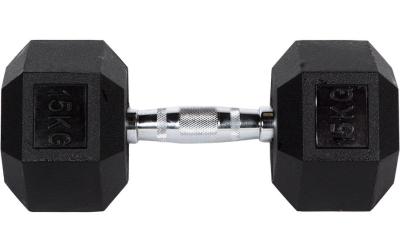 Fitcom Hex Dumbbell 15 kg