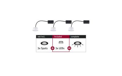Paulmann LED Modul Einbauleuchte Choose Coi