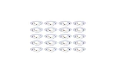 Paulmann LED Einbauleuchte 20er-Set schwenk