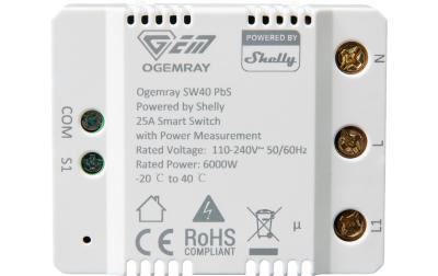 Shelly Ogemray Smart Relay 25A