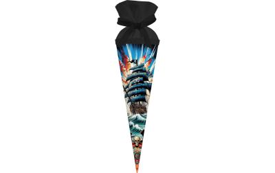 Goldbuch Schultüte 35 cm, Piratensturm