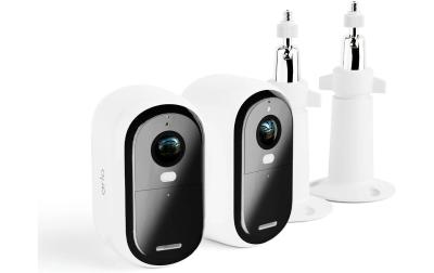 Arlo Essential2 HD Out Cam 2 Pack +Wall