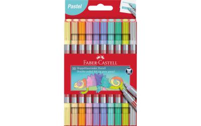 Faber-Castell Doppelfasermaler Pastell
