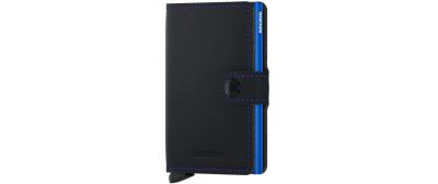 Secrid Miniwallet Matte Black Blue