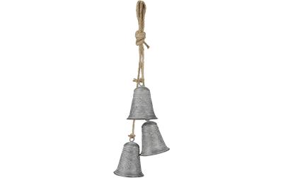 COCON Glocken 3 Stk., 13x72cm, grau