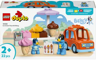 LEGO Ausflug zur Eisdiele mit Bluey