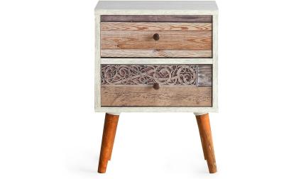 Woody Fashion Nachttisch Malmo