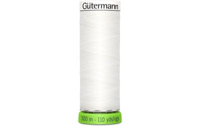 Gütermann Nähfaden rPET, weiss